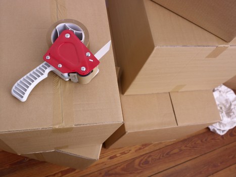 Bayswater moving van parked with equipment ready for work